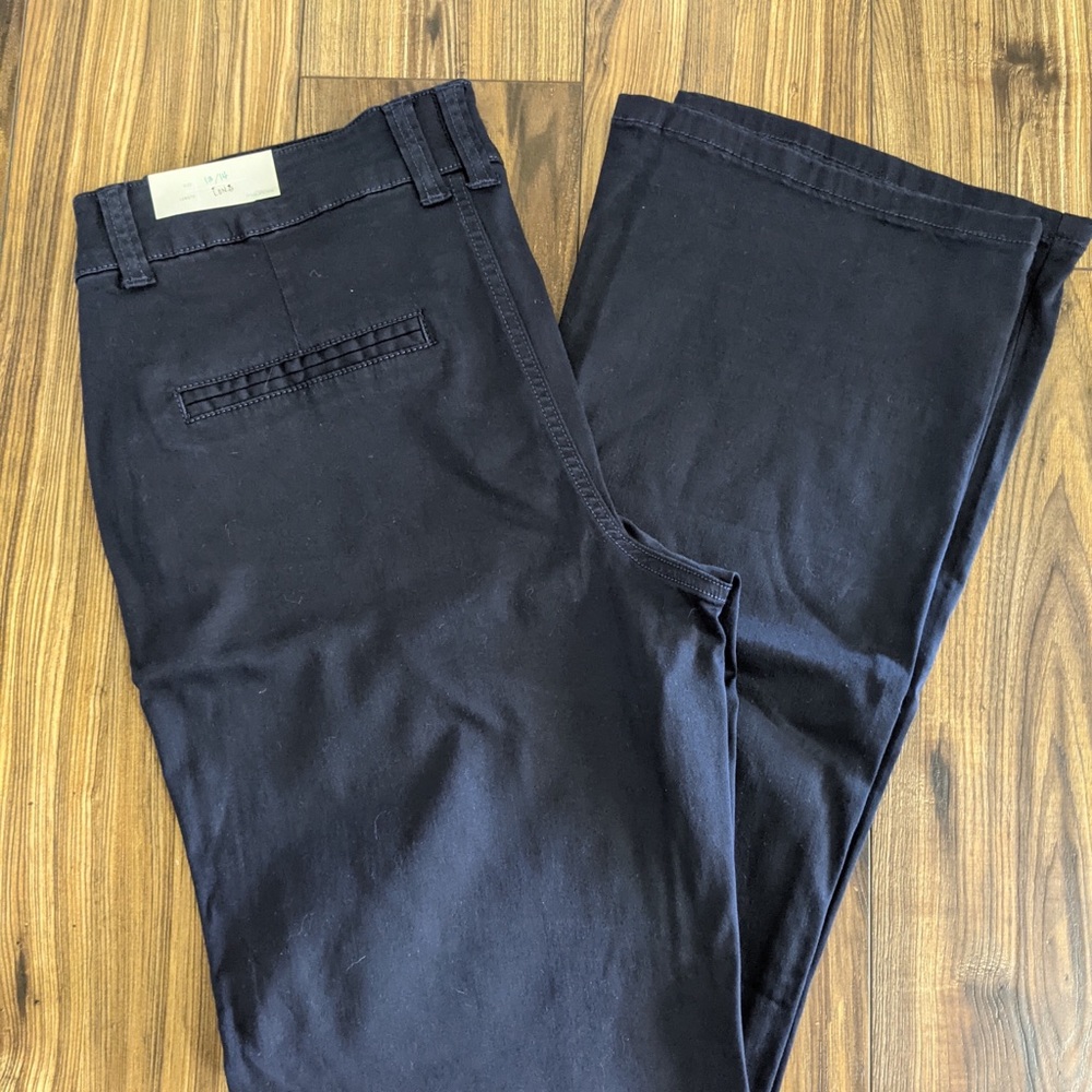 (NWT) Maurices Navy Blue Slacks - Long - Boot Cut